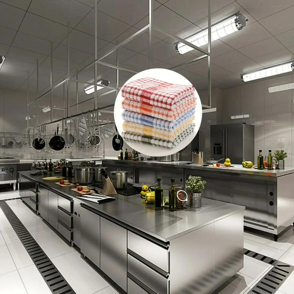 5 шт. впитывающих кухонных полотенец в клетку - многоразовые салфетки для уборки кухни в ассортименте цветов (красный, синий, оранжевый, желтый, зеленый)
5 шт. впитывающих кухонных полотенец в клетку - многоразовые салфетки для уборки кухни в ассортименте цветов (красный, синий, оранжевый, желтый, зеленый)