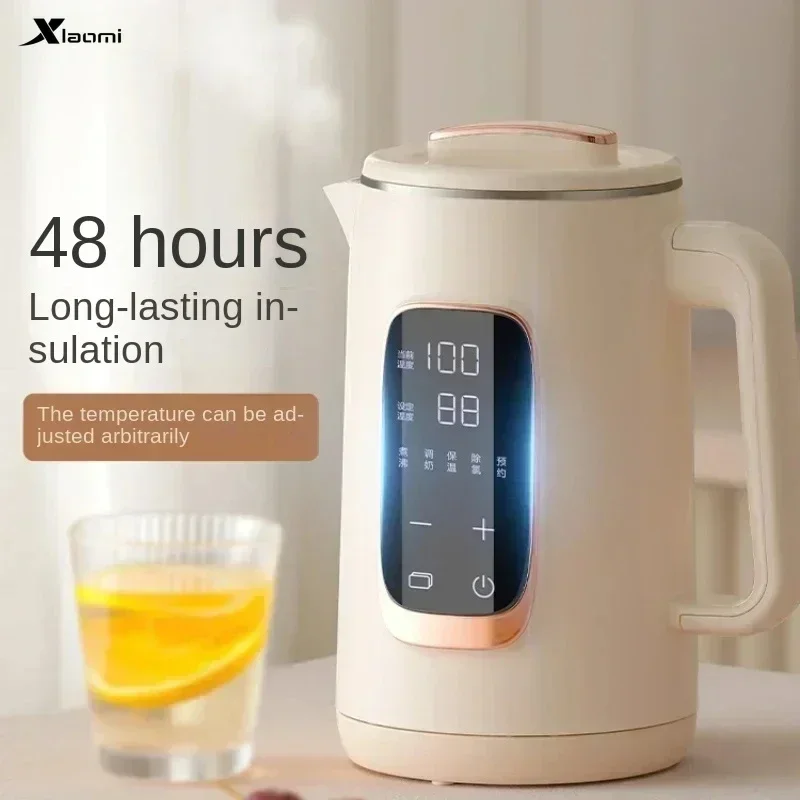 constant temperature household Electric kettle touch screen stainless steel kettle insulation integrated health kettle 
constant temperature household Electric kettle touch screen stainless steel kettle insulation integrated health kettle