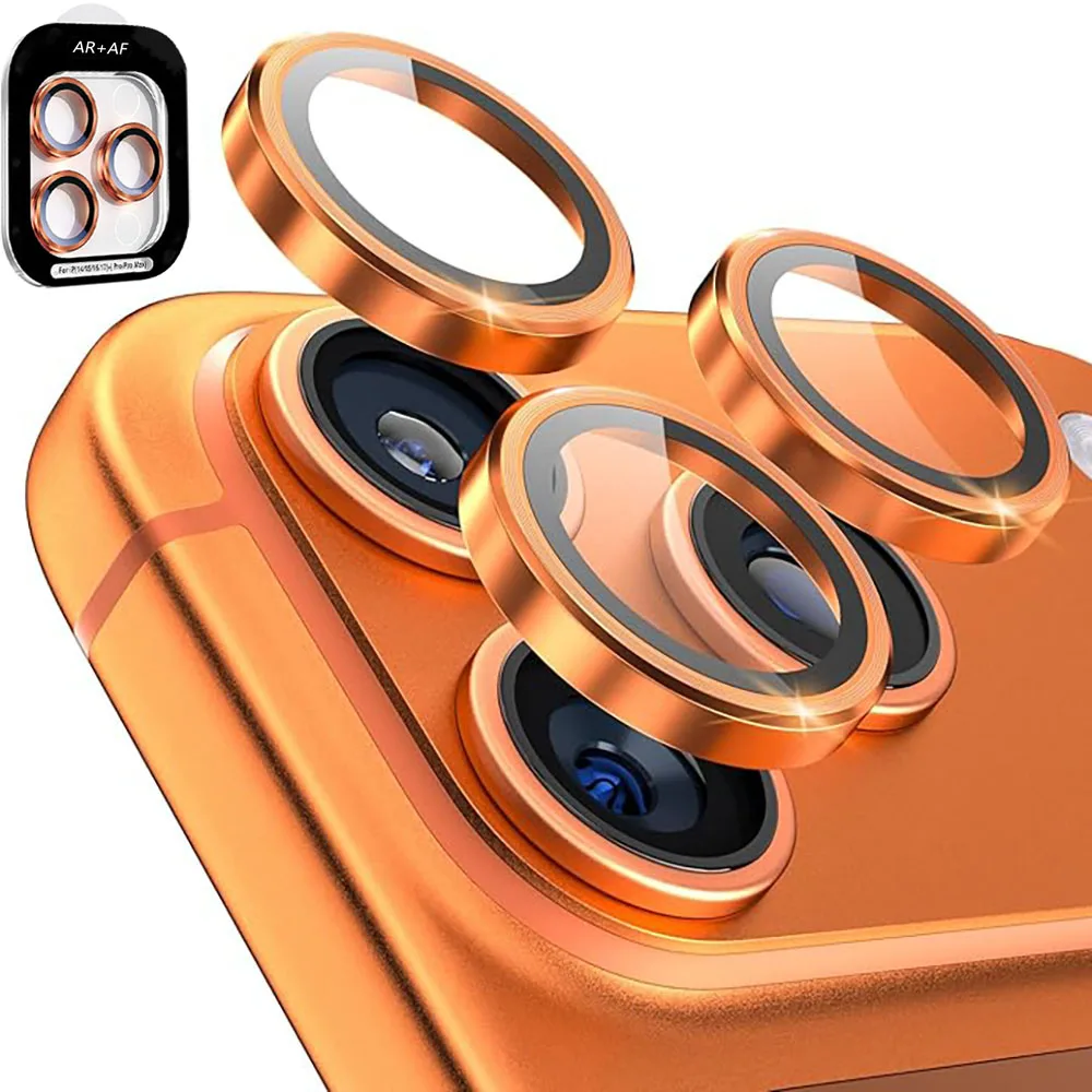 2-3Pcs For Iphone 17 Pro Max Accessories Camera Lens Protector Glass For 17 15 16 Pro Max Metal Ring Easy Installation Cover
2-3Pcs For Iphone 17 Pro Max Accessories Camera Lens Protector Glass For 17 15 16 Pro Max Metal Ring Easy Installation Cover