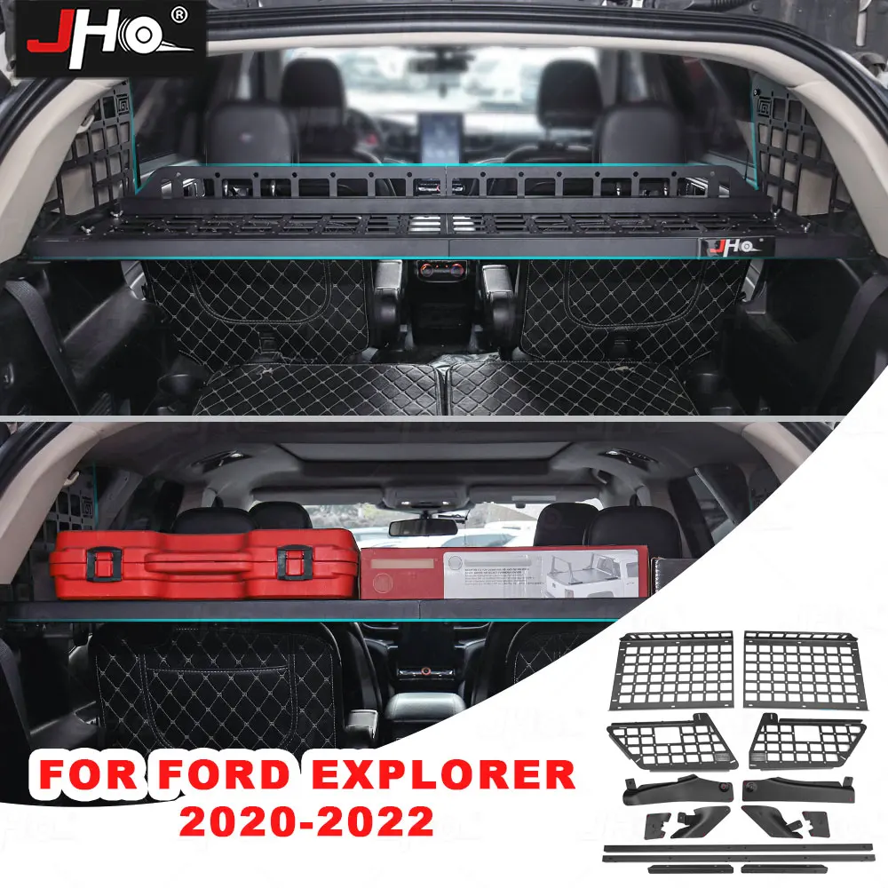 JHO Ford Explorer 2020 UP модульная полка для хранения панели Molle, внутренняя полка для багажа, автомобильные аксессуары
JHO Ford Explorer 2020 UP модульная полка для хранения панели Molle, внутренняя полка для багажа, автомобильные аксессуары