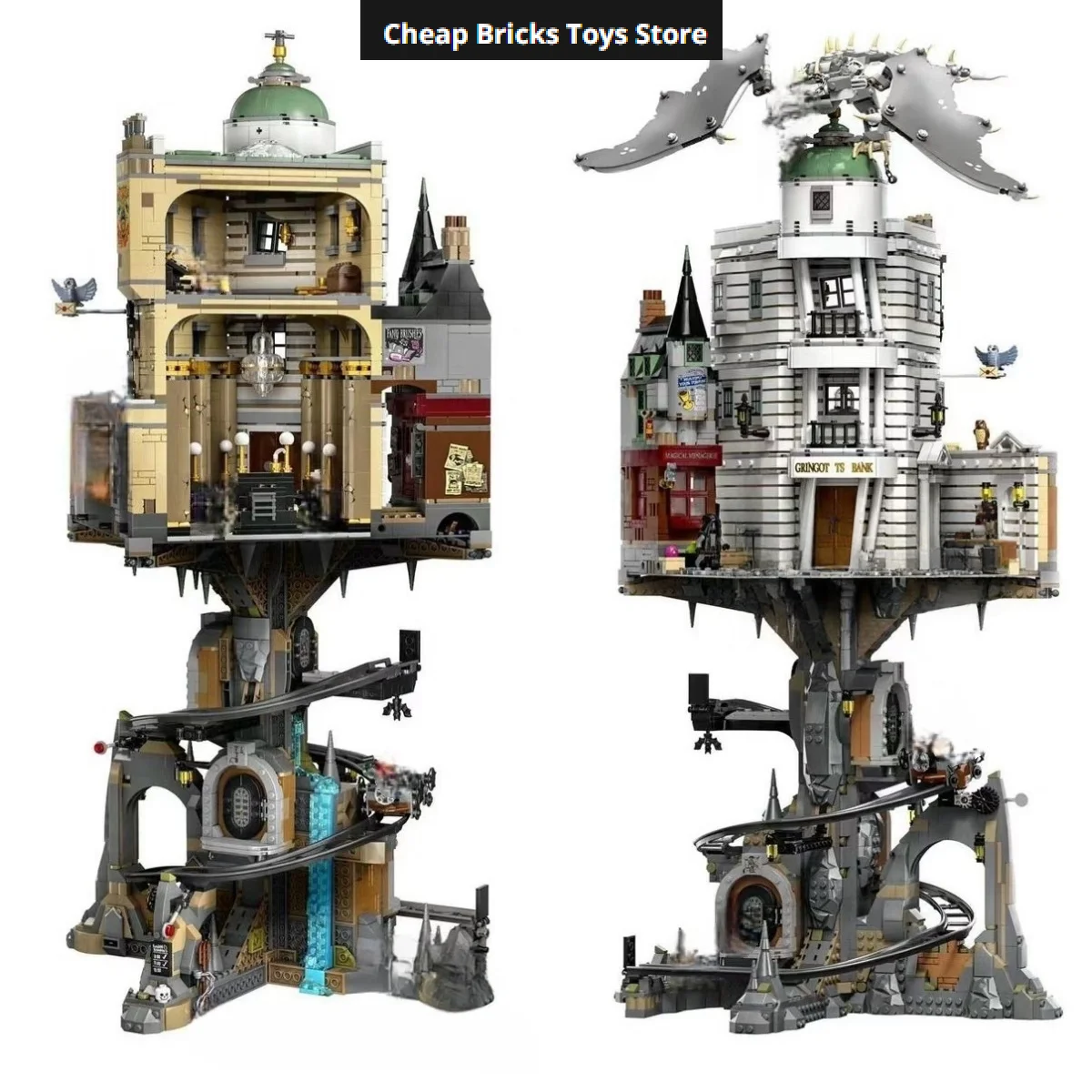 Cheapest 4803Pcs Gringotted Wizarding Bank Collectors Edition Building Block Model Birthday Christmas Gifts
Cheapest 4803Pcs Gringotted Wizarding Bank Collectors Edition Building Block Model Birthday Christmas Gifts
