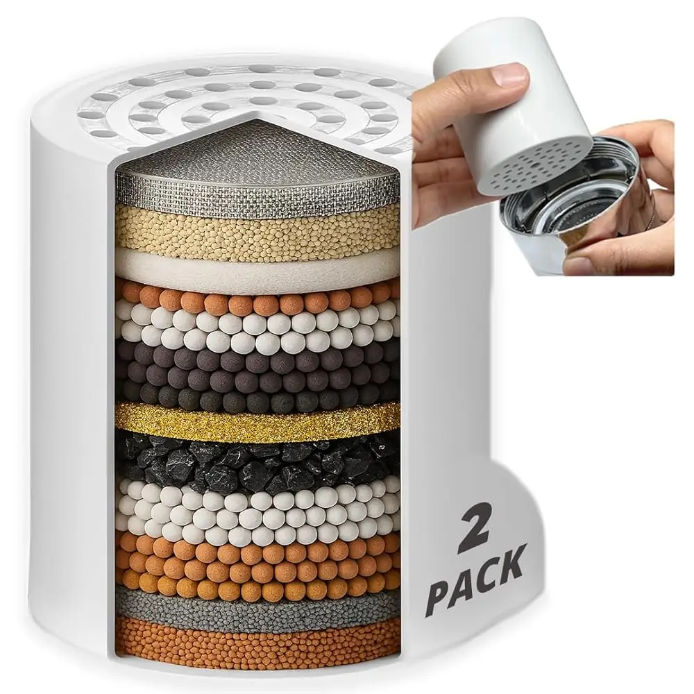 AllexpreskCOLSEN Shower Filter Replacement – Universal Bath Water softener for tub 15 stage filtration system handheld purifier
AllexpreskCOLSEN Shower Filter Replacement – Universal Bath Water softener for tub 15 stage filtration system handheld purifier
