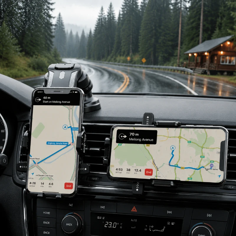 Car Phone Holder with Suction Cup Car Mount, Universal Adjustable Stand for Navigation, Stable Mount for iPhone, Samsung
Car Phone Holder with Suction Cup Car Mount, Universal Adjustable Stand for Navigation, Stable Mount for iPhone, Samsung