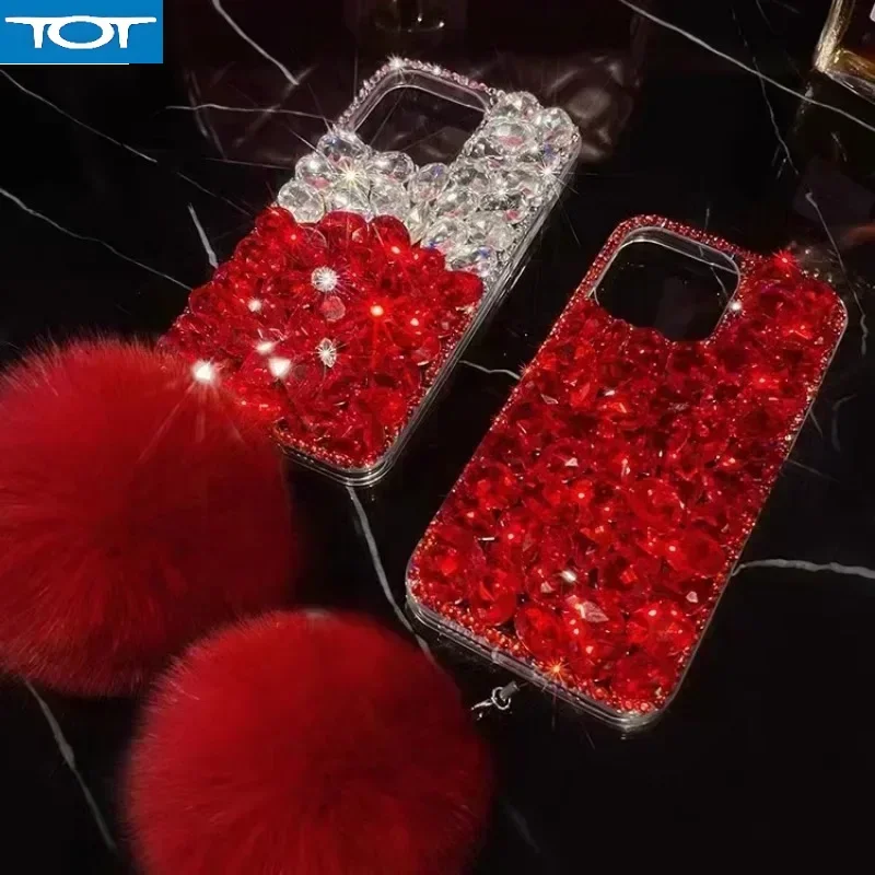 Luxury Gemstone Bling Rhinestone 16promax 15promax Fur Hairball Phone Case for iPhone 16 Plus 15Pro 14Plus 13 Pro 12 11Pro MAX
Luxury Gemstone Bling Rhinestone 16promax 15promax Fur Hairball Phone Case for iPhone 16 Plus 15Pro 14Plus 13 Pro 12 11Pro MAX