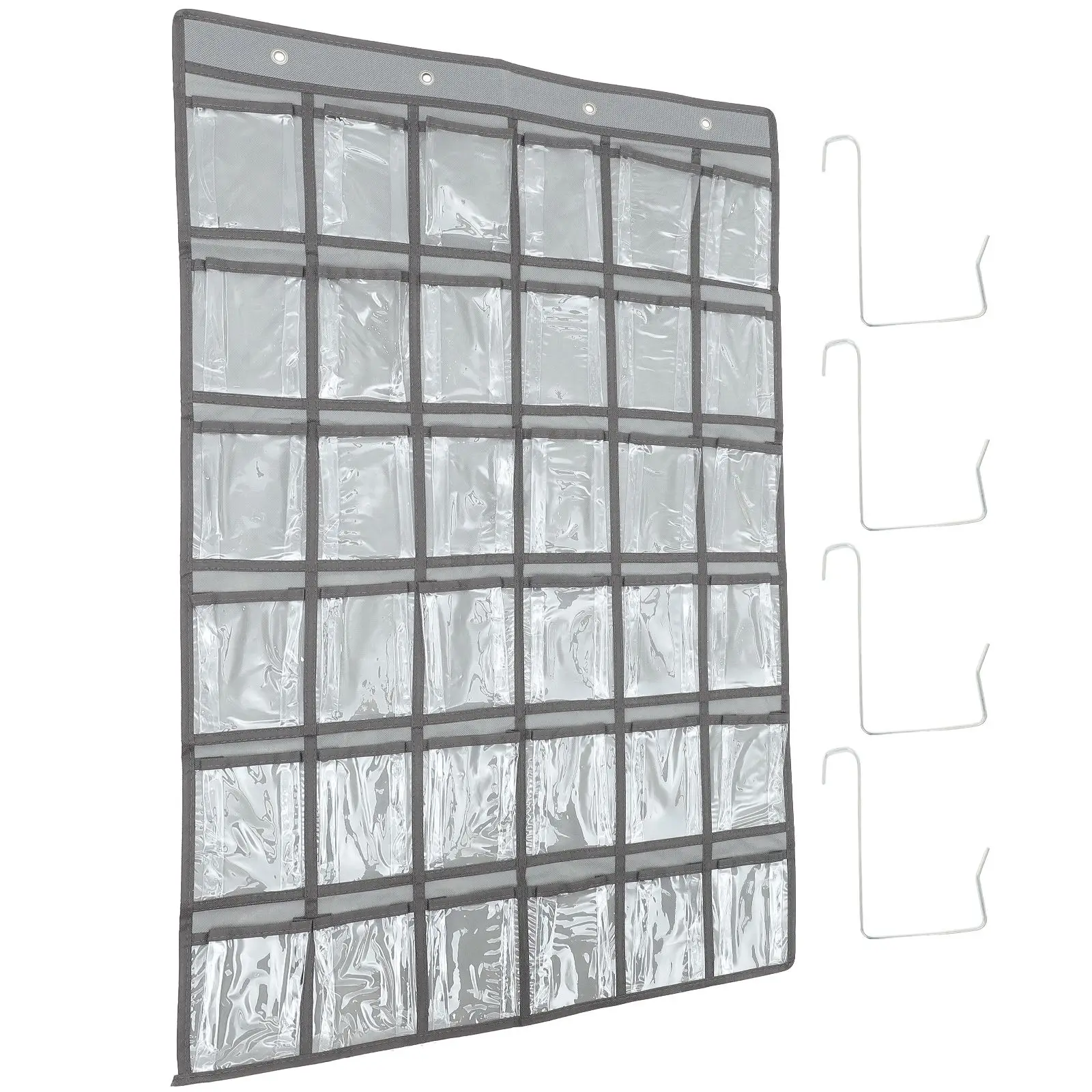 36-Compartment Jewelry Pouch Wall Organizer for Phone Storage Classroom Sundries Closet Bag Chart
36-Compartment Jewelry Pouch Wall Organizer for Phone Storage Classroom Sundries Closet Bag Chart