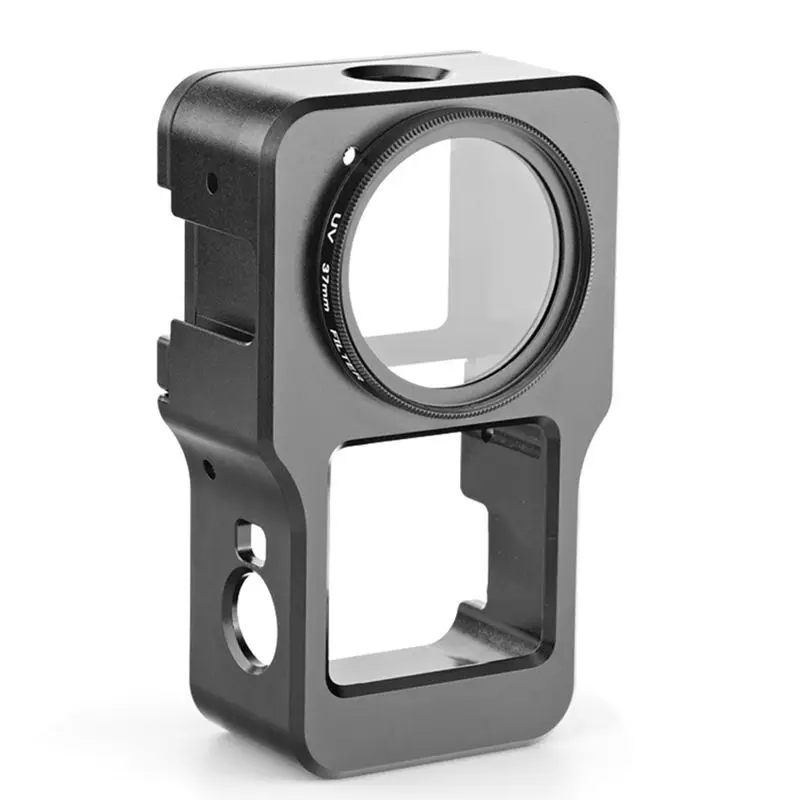 ABDW-Aluminum Alloy Protective Frame Cage+ UV Lens Filter For DJI Action 2 For DJI Osmo Action 2 Accessories Metal Case Black
ABDW-Aluminum Alloy Protective Frame Cage+ UV Lens Filter For DJI Action 2 For DJI Osmo Action 2 Accessories Metal Case Black