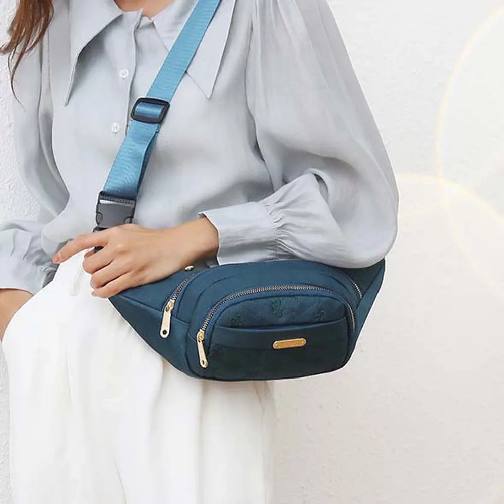 Waterproof Women Fanny Pack Oxford Cloth Flower Pattern Embroidery Bumbag Large Capacity Multi-functional Outdoor Waist Bag Work
Waterproof Women Fanny Pack Oxford Cloth Flower Pattern Embroidery Bumbag Large Capacity Multi-functional Outdoor Waist Bag Work