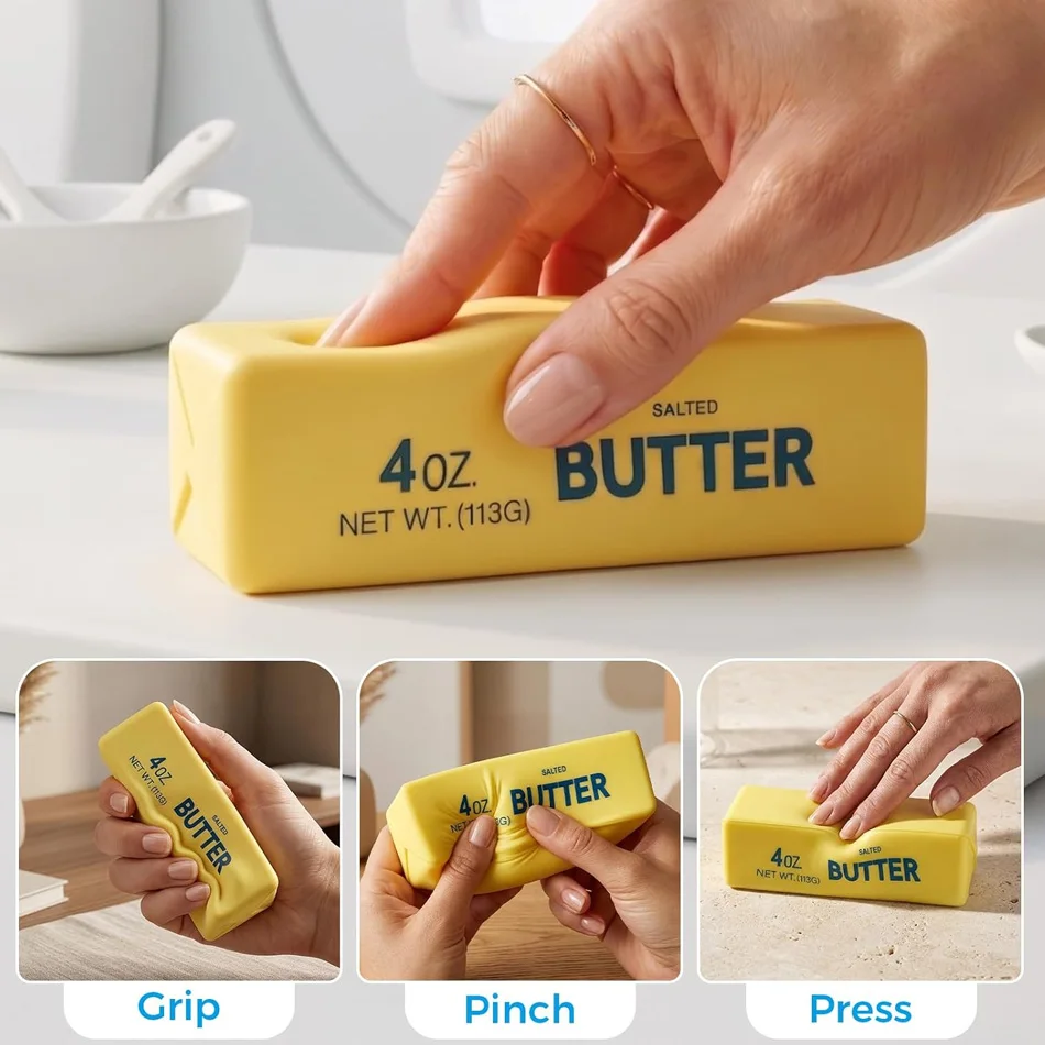Butter Squishy Soft Slow Rising Squeeze Toys Butter Stick Squishy Fidget Toys Stress Balls Squishies for Office Desk Toys Gifts
Butter Squishy Soft Slow Rising Squeeze Toys Butter Stick Squishy Fidget Toys Stress Balls Squishies for Office Desk Toys Gifts