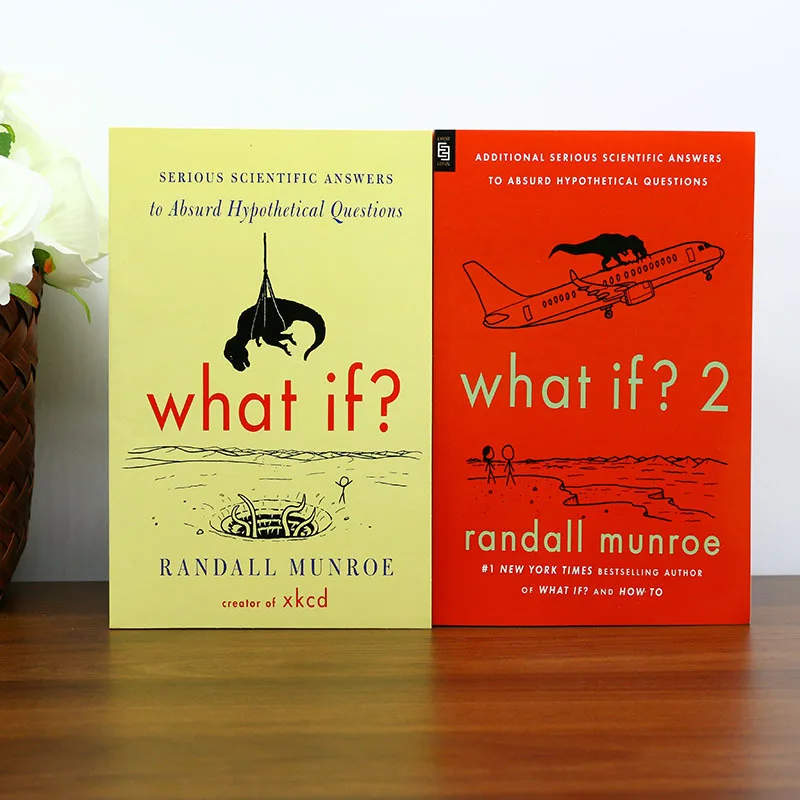 《What If》+《What If 2》Suitable for science enthusiasts and readers with a strong desire for knowledge Ideal for Chrismas gifts
《What If》+《What If 2》Suitable for science enthusiasts and readers with a strong desire for knowledge Ideal for Chrismas gifts