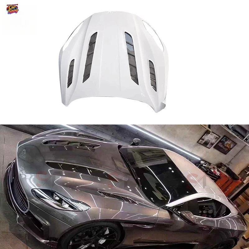 Подходит для Aston Martin DB11: капот из карбона, крышка в стиле M, модификация переднего бампера.
Подходит для Aston Martin DB11: капот из карбона, крышка в стиле M, модификация переднего бампера.