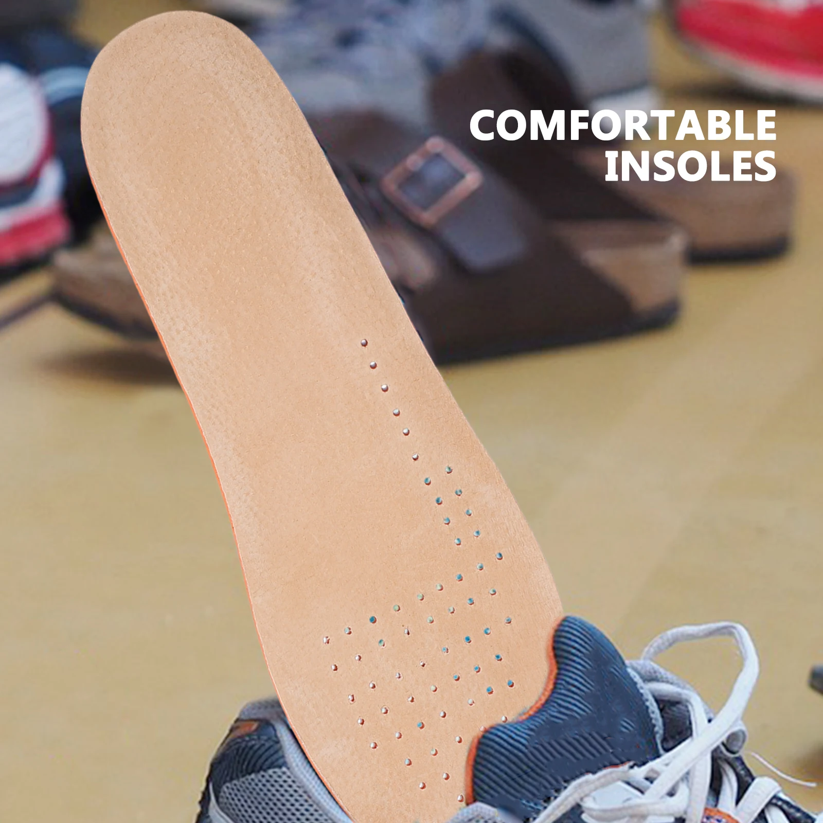 Height Increasing Insoles for Men Women Taller Pad Anti Slip EVA Latex Material Adjustable Size Shoe Lift Comfort
Height Increasing Insoles for Men Women Taller Pad Anti Slip EVA Latex Material Adjustable Size Shoe Lift Comfort