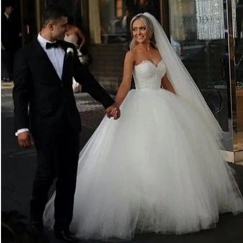 Corset Lace Up Beads Strapless Sweetheart Lace White Wedding Dresses For Women 2022 Bride Plus Size Formal Gown
Corset Lace Up Beads Strapless Sweetheart Lace White Wedding Dresses For Women 2022 Bride Plus Size Formal Gown