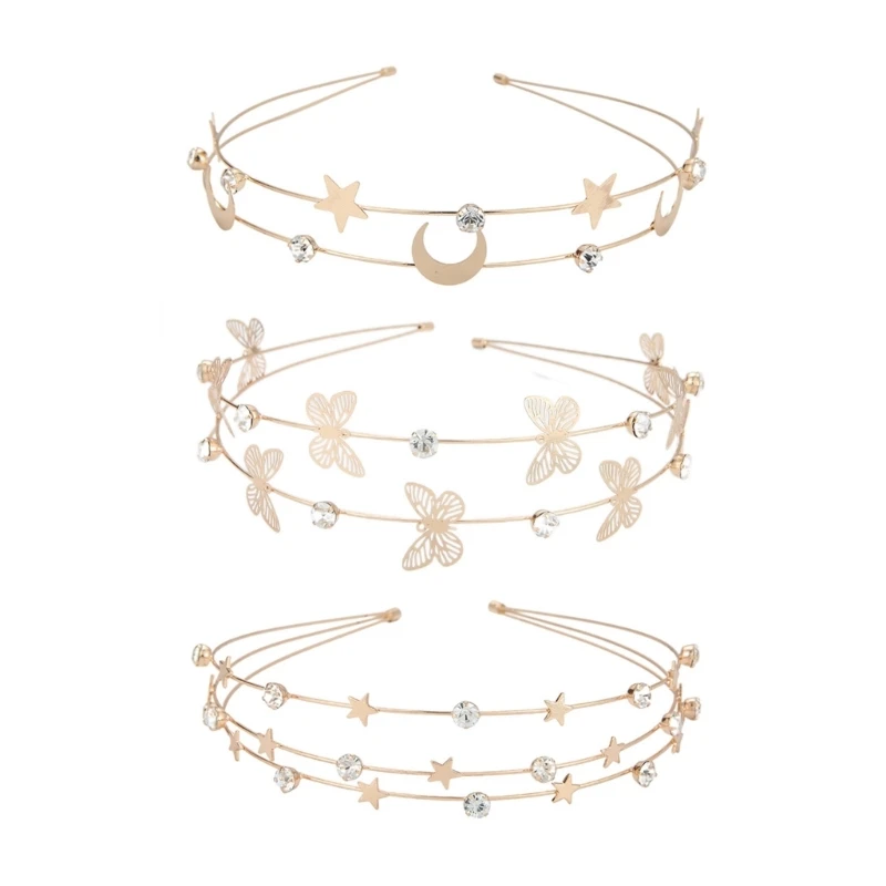 Women Wedding Headband Shinning Multi Layered Hairband with Butterfly Moon Star DropShipping
Women Wedding Headband Shinning Multi Layered Hairband with Butterfly Moon Star DropShipping