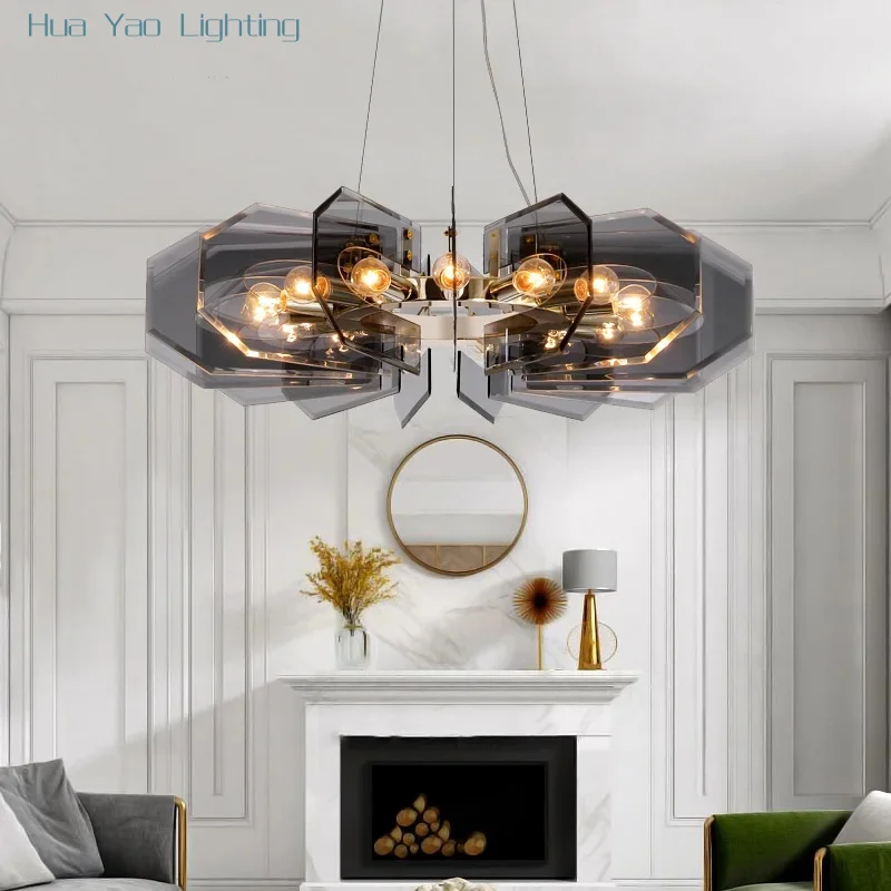 Living room led chandelier lighting modern minimalist home crystal lights light luxury American dining room bedroom chandelier
Living room led chandelier lighting modern minimalist home crystal lights light luxury American dining room bedroom chandelier