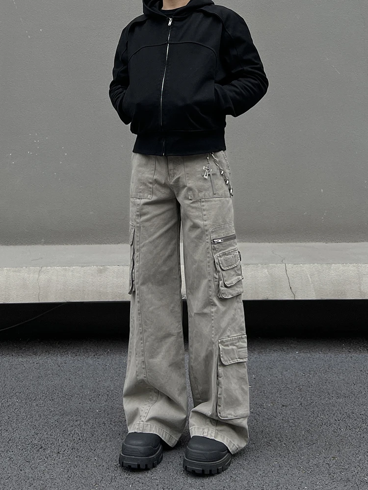 Мужские джинсы в стиле американского винтажа, свободные прямые брюки-карго, широкие джинсы CleanFit, молодежный стиль
Мужские джинсы в стиле американского винтажа, свободные прямые брюки-карго, широкие джинсы CleanFit, молодежный стиль