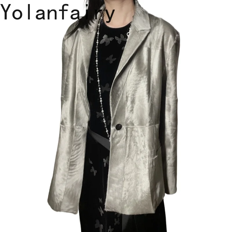 YOLANFAIRY Real Fur Coat Women Reversible Lamb Shearling Jacket Silky Soft Luxury Winter Natural Sheepskin Fur Coats Outerwear
YOLANFAIRY Real Fur Coat Women Reversible Lamb Shearling Jacket Silky Soft Luxury Winter Natural Sheepskin Fur Coats Outerwear