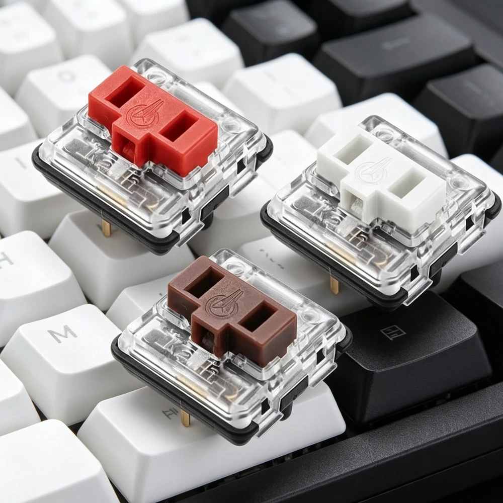 V1 Low Profile Switch 1350 Chocolate Pig Nose Switch Replacement Switch for Low Profile Mechanica Keyboard Cross Axis Compatible
V1 Low Profile Switch 1350 Chocolate Pig Nose Switch Replacement Switch for Low Profile Mechanica Keyboard Cross Axis Compatible