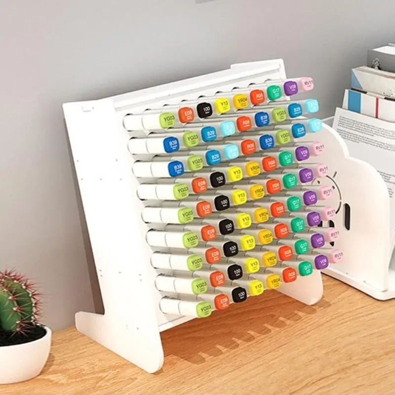 45/81 Slots Crayon Pen Holders Tilted Marker Storage Holders For Creators Students
45/81 Slots Crayon Pen Holders Tilted Marker Storage Holders For Creators Students