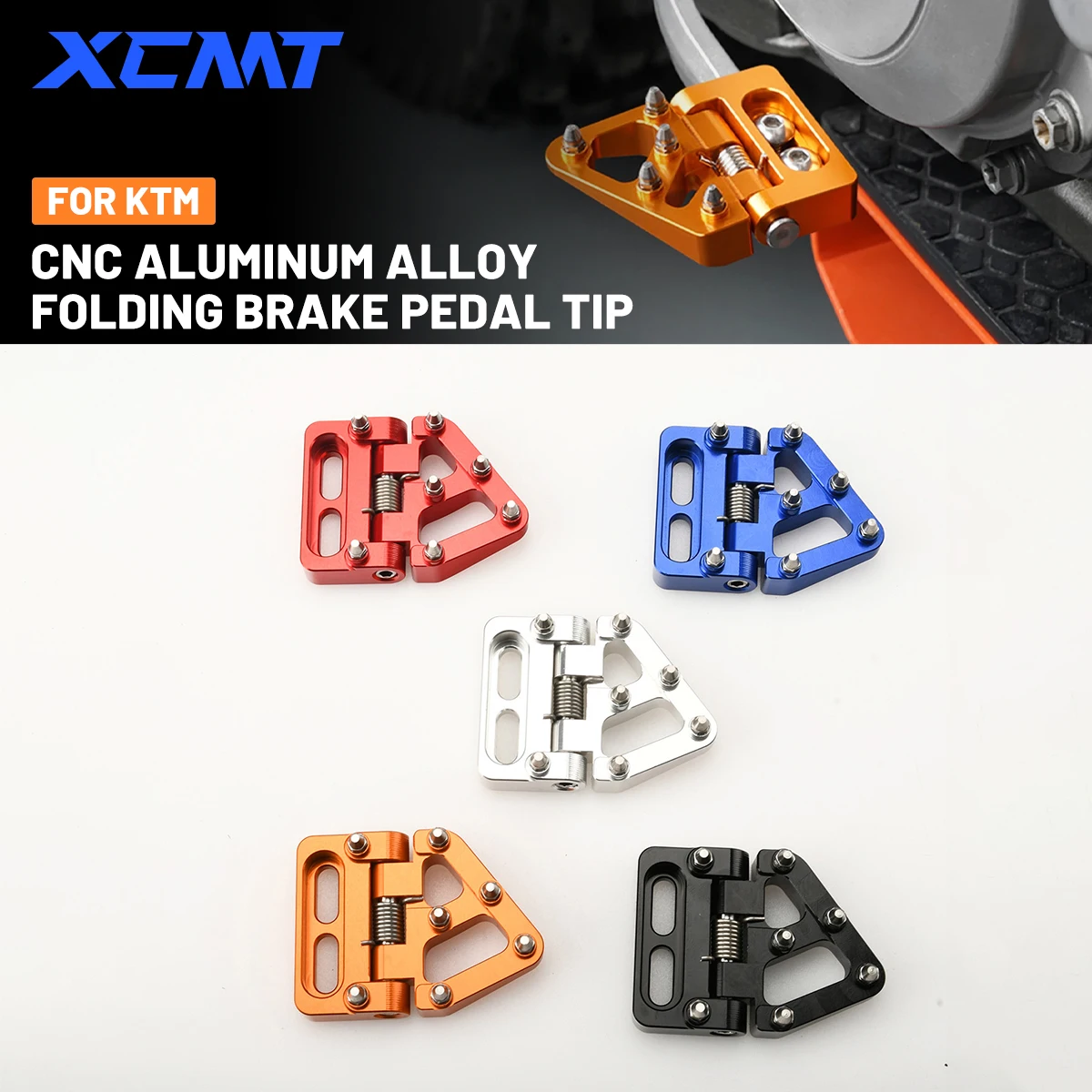 CNC Folding Brake Pedal Tip For KTM 1290 790 890 Adventure 690 Enduro SMC For Husqvarna 701 Enduro Supermoto Motorcycle Parts
CNC Folding Brake Pedal Tip For KTM 1290 790 890 Adventure 690 Enduro SMC For Husqvarna 701 Enduro Supermoto Motorcycle Parts