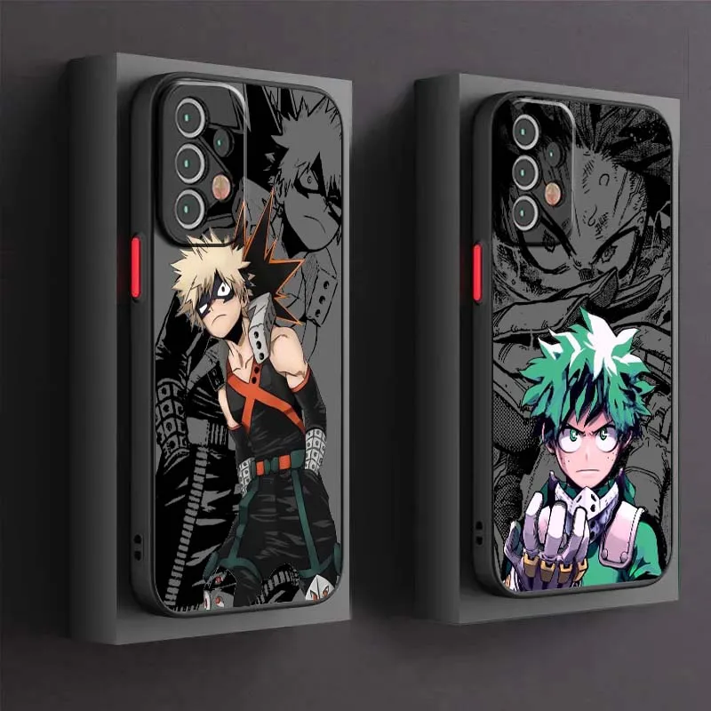 Anime My Hero Academia Art For Samsung A56 A42 A36 A34 A33 A32 A23 A16 A26 A07 Note 20 5G Frosted Translucent Phone Case
Anime My Hero Academia Art For Samsung A56 A42 A36 A34 A33 A32 A23 A16 A26 A07 Note 20 5G Frosted Translucent Phone Case