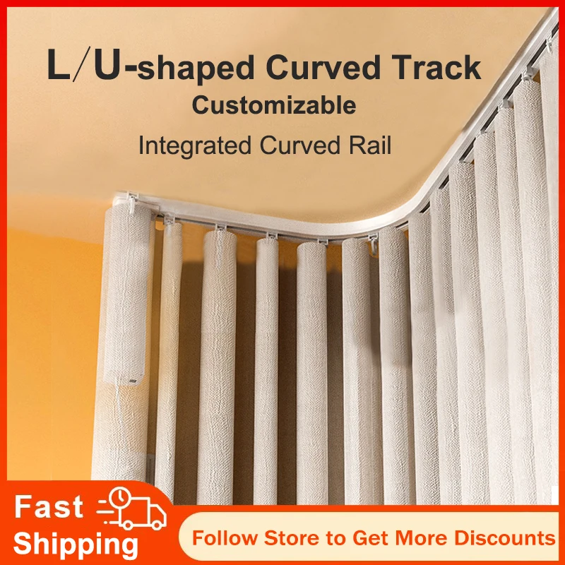 Настраиваемый электрический карниз L/U-типа с углом 90 градусов для умных моторов для штор Aqara C3 B1 C2 Tuya Dooya Smart Zigbee Wifi
Настраиваемый электрический карниз L/U-типа с углом 90 градусов для умных моторов для штор Aqara C3 B1 C2 Tuya Dooya Smart Zigbee Wifi