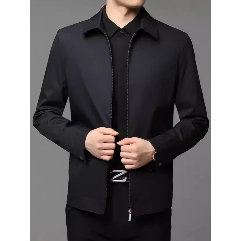 Men High Quality Fashion Business Spring Autumn Stand Collar fashion Jacket Coats Simple Solid Jackets Cloting Casual Jacket
Men High Quality Fashion Business Spring Autumn Stand Collar fashion Jacket Coats Simple Solid Jackets Cloting Casual Jacket