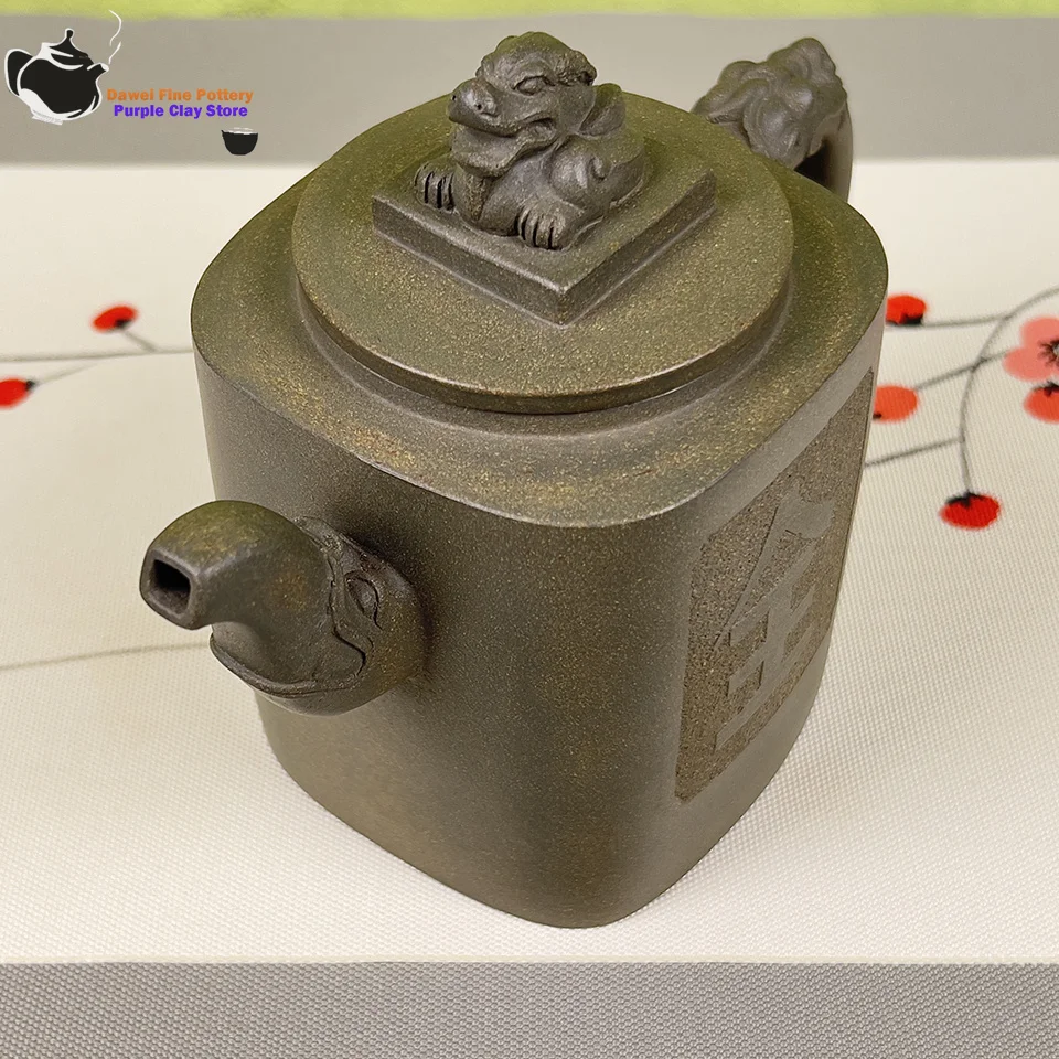 Authentic Yixing Zisha Clay Chinese Traditional HandmadeYixing Purple Sand Tea Pot Elegant Tea Maker for Home, Office, Gift
Authentic Yixing Zisha Clay Chinese Traditional HandmadeYixing Purple Sand Tea Pot Elegant Tea Maker for Home, Office, Gift