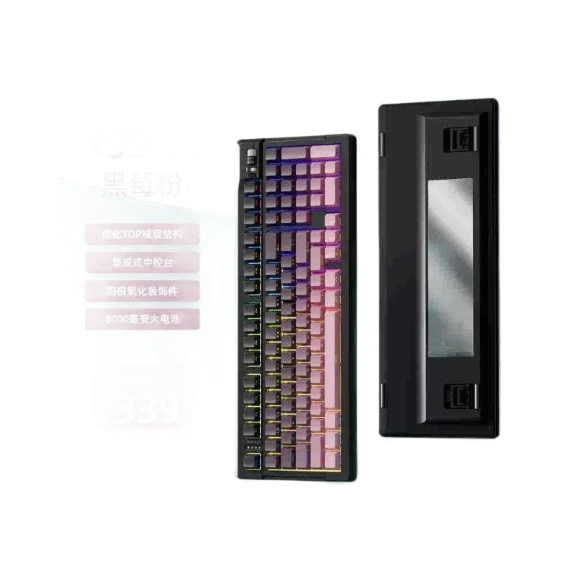 X99v2 Canglong customized mechanical keyboard wireless bluetooth three-mode e-sports game side
X99v2 Canglong customized mechanical keyboard wireless bluetooth three-mode e-sports game side