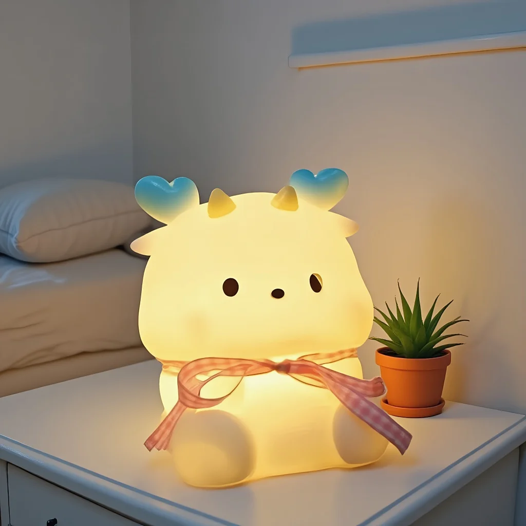 1 шт. синий светодиодный ночник с мультяшным драконом-прикроватный светильник для детей и подарков
1 шт. синий светодиодный ночник с мультяшным драконом-прикроватный светильник для детей и подарков