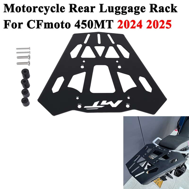 Motorcycle Cargo Storage Tail Box Support Bracket For CFMOTO 450MT 2024 2025 Rear Luggage Carrier Rac
Motorcycle Cargo Storage Tail Box Support Bracket For CFMOTO 450MT 2024 2025 Rear Luggage Carrier Rac