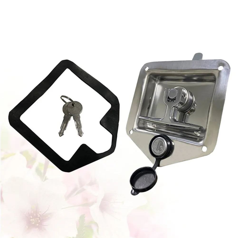 T-Shaped Handle For Rv Trailer Stainless Steel Foldable Anti- Paddle Lock Heavy Duty Box Replacement
T-Shaped Handle For Rv Trailer Stainless Steel Foldable Anti- Paddle Lock Heavy Duty Box Replacement