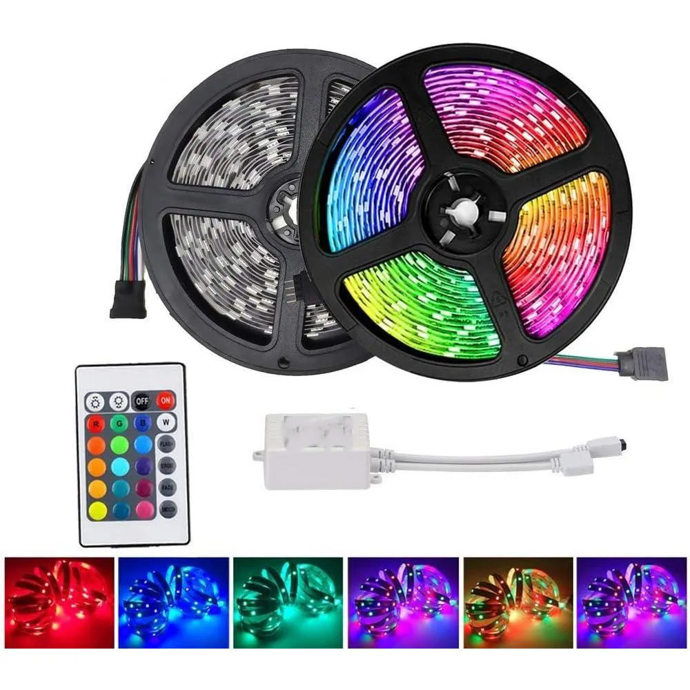 12V DC RGB SMD 3528 LED Strip Lights Kit for Cars, homes, living rooms, bedrooms
12V DC RGB SMD 3528 LED Strip Lights Kit for Cars, homes, living rooms, bedrooms