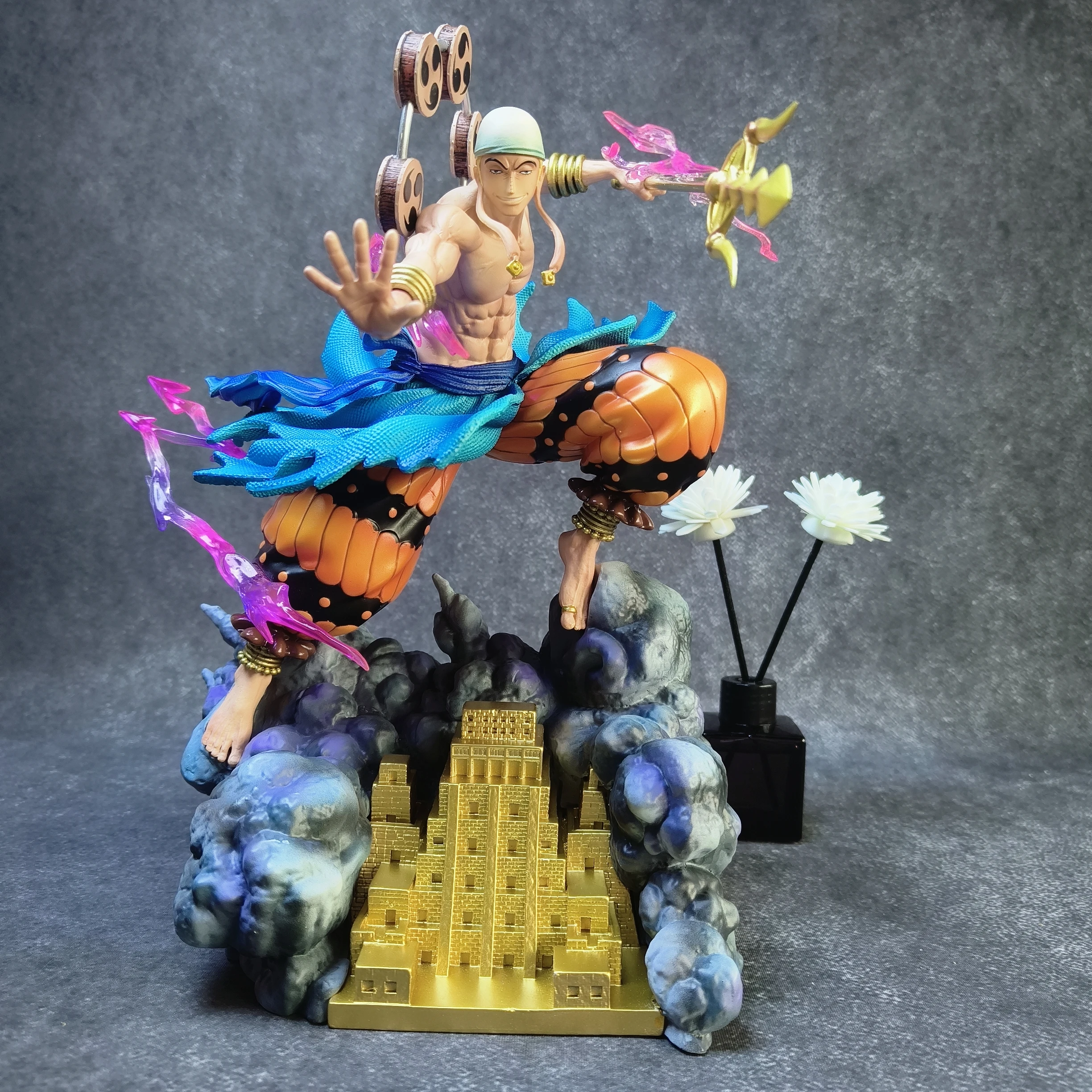 28cm In Stock JT ONE PIECE Anime Figures Enel Figures PVC Statue Model Toys Collection Room Decoration Birthday Gifts
28cm In Stock JT ONE PIECE Anime Figures Enel Figures PVC Statue Model Toys Collection Room Decoration Birthday Gifts