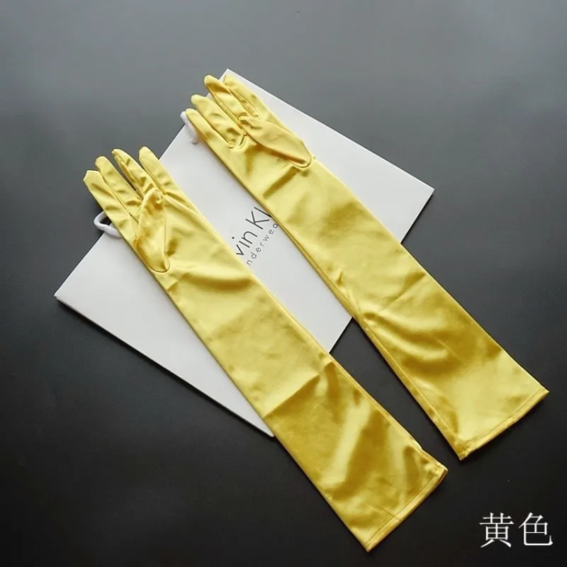 Extra Length Satin Gloves Elongated Gowns Satin Wedding Performance Prom Gloves Apparel Accessories Etiquette Gloves
Extra Length Satin Gloves Elongated Gowns Satin Wedding Performance Prom Gloves Apparel Accessories Etiquette Gloves
