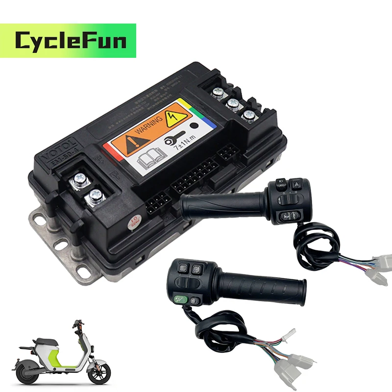 Бесщеточный контроллер постоянного тока Votol EM50-4 с дроссельной заслонкой T08 для колеса QS PMSM, двигатель, электрический мотоцикл, скутер, аксессуары для велосипеда-грязи
Бесщеточный контроллер постоянного тока Votol EM50-4 с дроссельной заслонкой T08 для колеса QS PMSM, двигатель, электрический мотоцикл, скутер, аксессуары для велосипеда-грязи