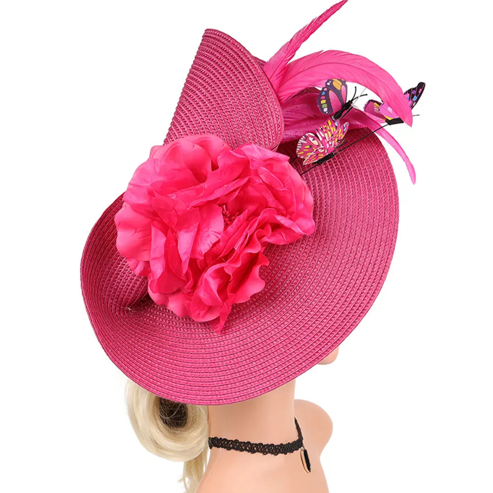 Fascinators for Women Butterfly Decoration Lightweight Fabric Banquet Wedding Bride Hat Tea Party Headband Birthday Prom Stage
Fascinators for Women Butterfly Decoration Lightweight Fabric Banquet Wedding Bride Hat Tea Party Headband Birthday Prom Stage