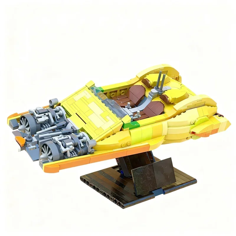 872PCS MOC Space War Xj 6 Airspeeder Collection Model Building Blocks Creative Assembly Display Home Decor Construction Gift Set
872PCS MOC Space War Xj 6 Airspeeder Collection Model Building Blocks Creative Assembly Display Home Decor Construction Gift Set