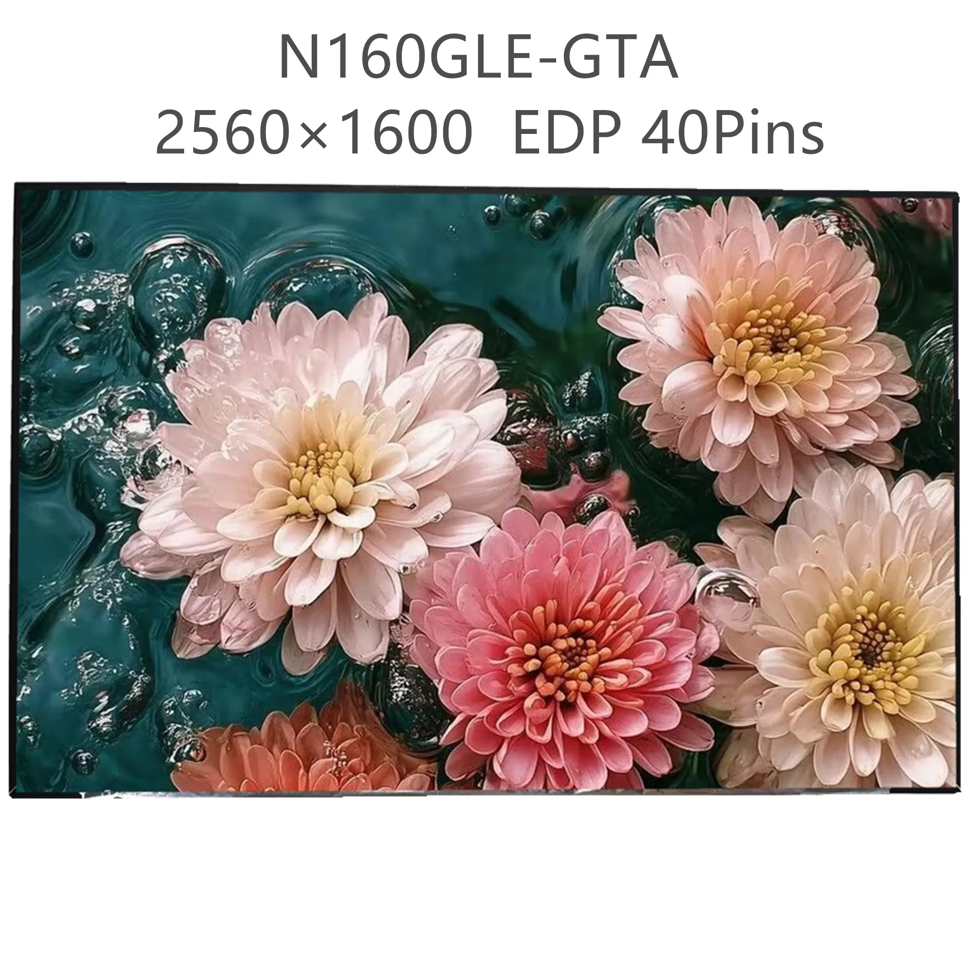 N160GLE-GTA 16.0'' Laptop LCD Screen Display Panel Matrix 2560×1600 EDP 40Pins
N160GLE-GTA 16.0'' Laptop LCD Screen Display Panel Matrix 2560×1600 EDP 40Pins