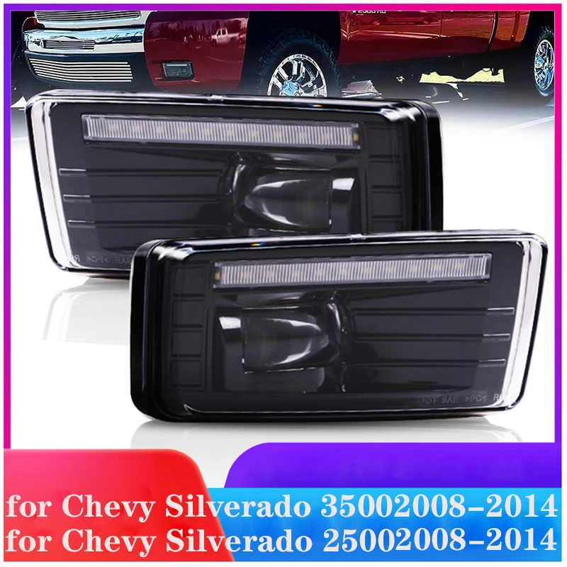 LED Fog Lights for Chevy Silverado 1500/2500HD/3500HD 2007-2014/ Avalanche 2007-2011/ Suburban 2007-2014/ Tahoe 2007-2014
LED Fog Lights for Chevy Silverado 1500/2500HD/3500HD 2007-2014/ Avalanche 2007-2011/ Suburban 2007-2014/ Tahoe 2007-2014