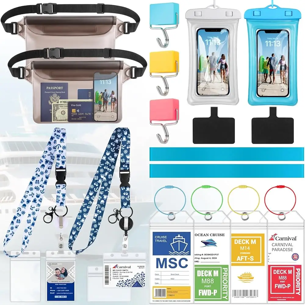Free ShippingCruise Ship Essentials 2026 - Complete Cruise Must-Haves Kit with Waterproof Fanny Packs(Translucent Black), Adjus
Free ShippingCruise Ship Essentials 2026 - Complete Cruise Must-Haves Kit with Waterproof Fanny Packs(Translucent Black), Adjus