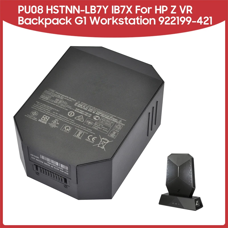 Replacement Battery 4900mAh PU08 HSTNN-LB7Y IB7X For HP Z VR Backpack G1 Workstation 922199-421 TPN-Q186 TPN-C129 TPN-C130 W129
Replacement Battery 4900mAh PU08 HSTNN-LB7Y IB7X For HP Z VR Backpack G1 Workstation 922199-421 TPN-Q186 TPN-C129 TPN-C130 W129