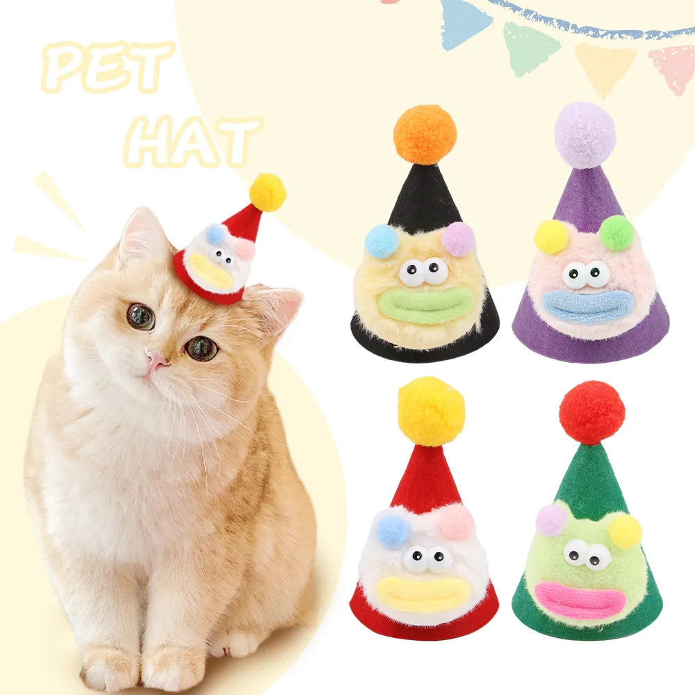 Pet Adjustable Hat Cat Dress Up Pompom Hat Funny Accessories Dress Up Felt Headgear
Pet Adjustable Hat Cat Dress Up Pompom Hat Funny Accessories Dress Up Felt Headgear