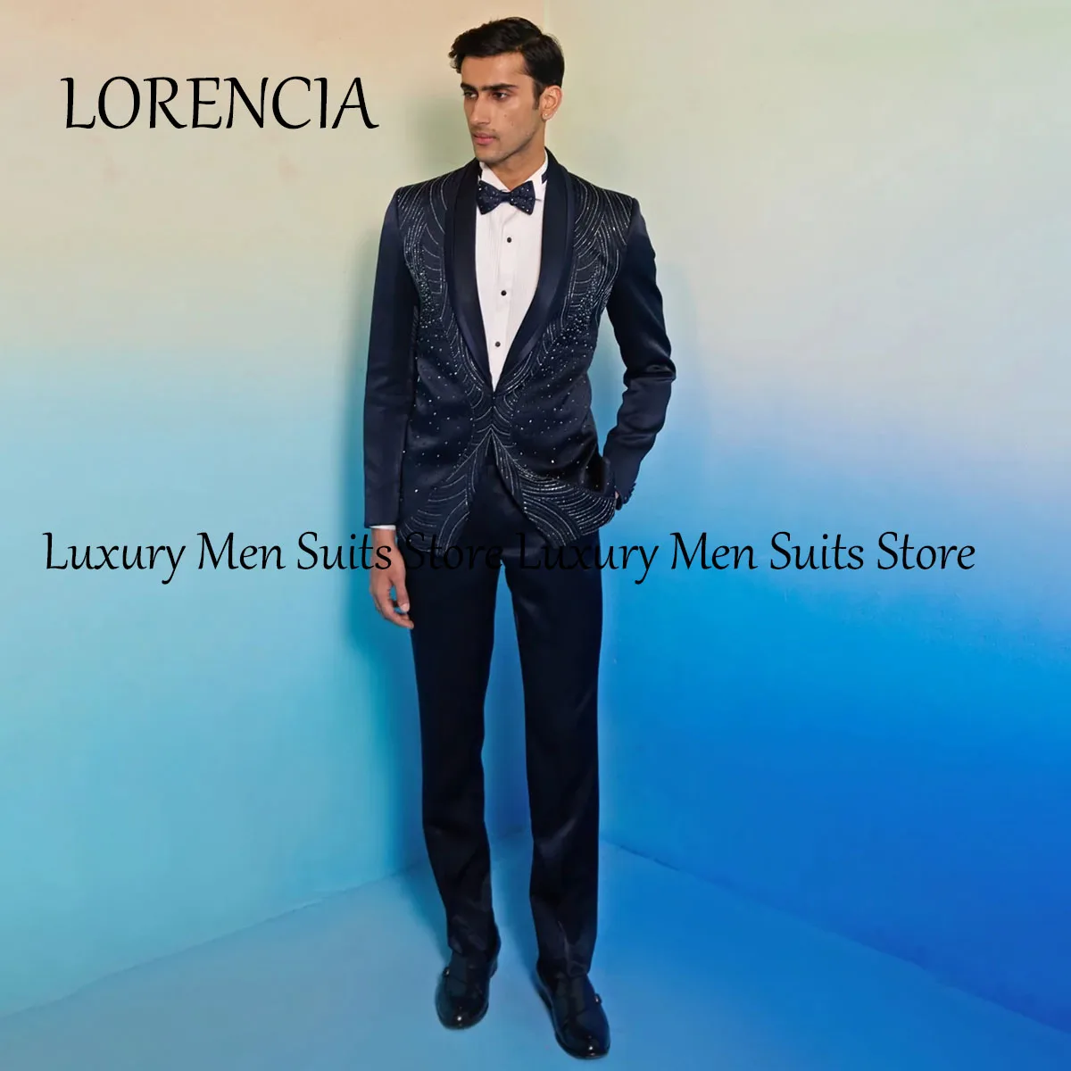 Customized 2025 Men Suits Formal 2 Pieces Jewelry Male Prom Blazers Ornament Tuxedos Wedding Groom Dinner Party Ternos Completo
Customized 2025 Men Suits Formal 2 Pieces Jewelry Male Prom Blazers Ornament Tuxedos Wedding Groom Dinner Party Ternos Completo