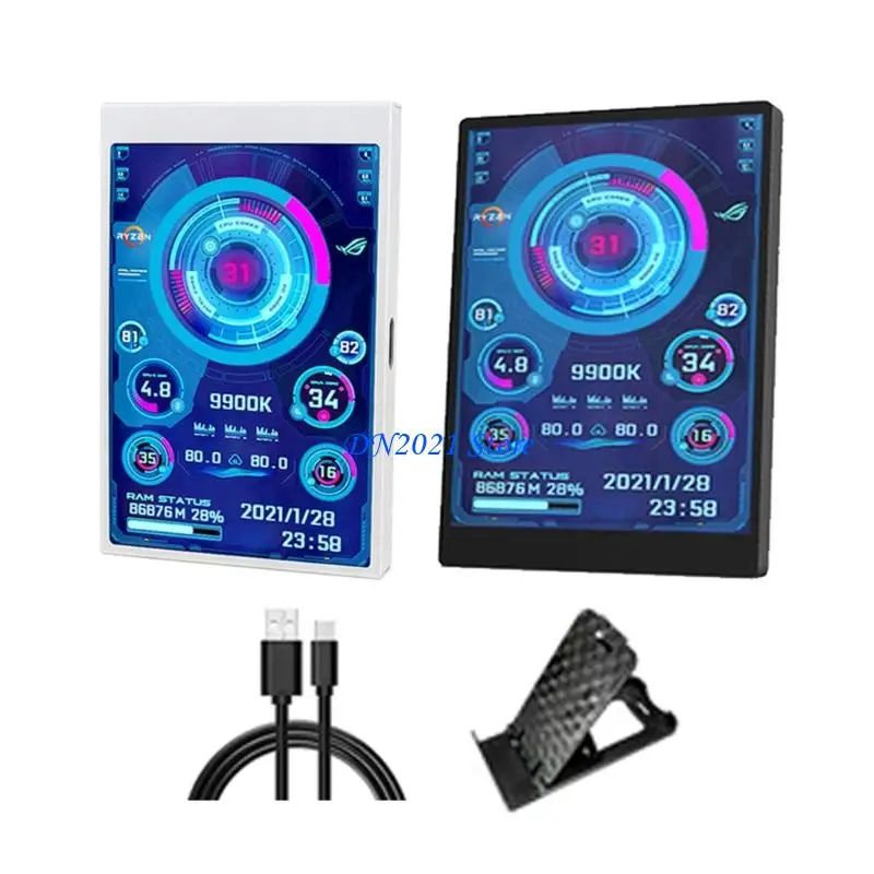 F3KE Portable Mini Monitor with Type C Port For Double Screen Display Setups
F3KE Portable Mini Monitor with Type C Port For Double Screen Display Setups