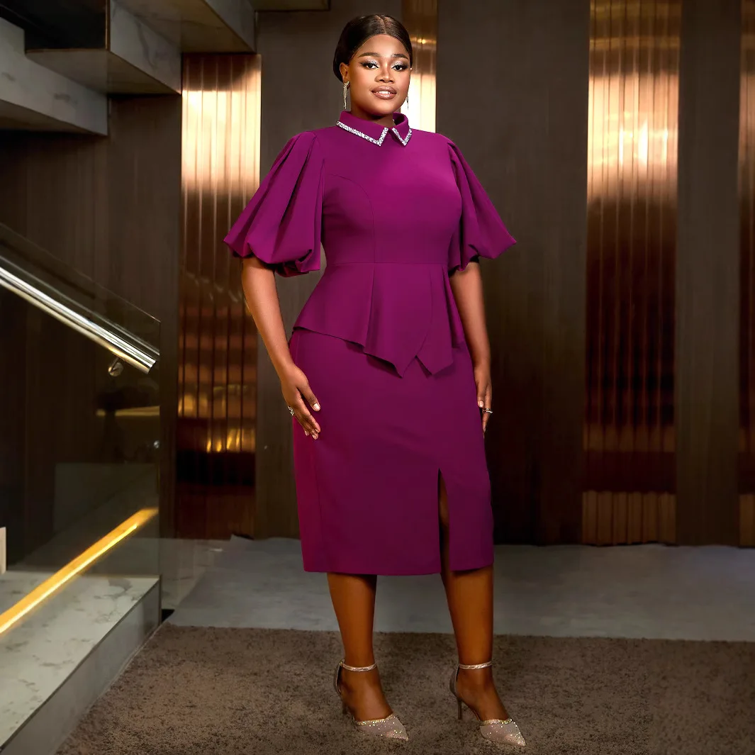 2025 New plus Size Fashion Ruffle Hem Dress Elegant Party Style Meat Concealing Wrap around Skirt Women's Clothing
2025 New plus Size Fashion Ruffle Hem Dress Elegant Party Style Meat Concealing Wrap around Skirt Women's Clothing