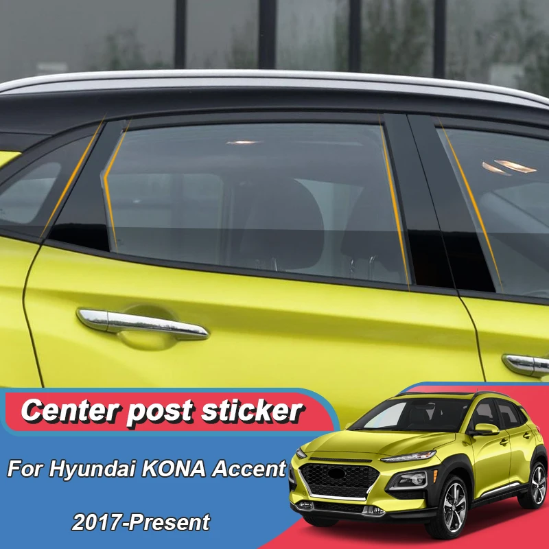 6 шт. для Hyundai KONA Kauai Solaris Accent HC Santa Fe IX45 DM 2013-2024 Автомобильная оконная Центральная стойка Наклейка ПВХ пленка против царапин
6 шт. для Hyundai KONA Kauai Solaris Accent HC Santa Fe IX45 DM 2013-2024 Автомобильная оконная Центральная стойка Наклейка ПВХ пленка против царапин