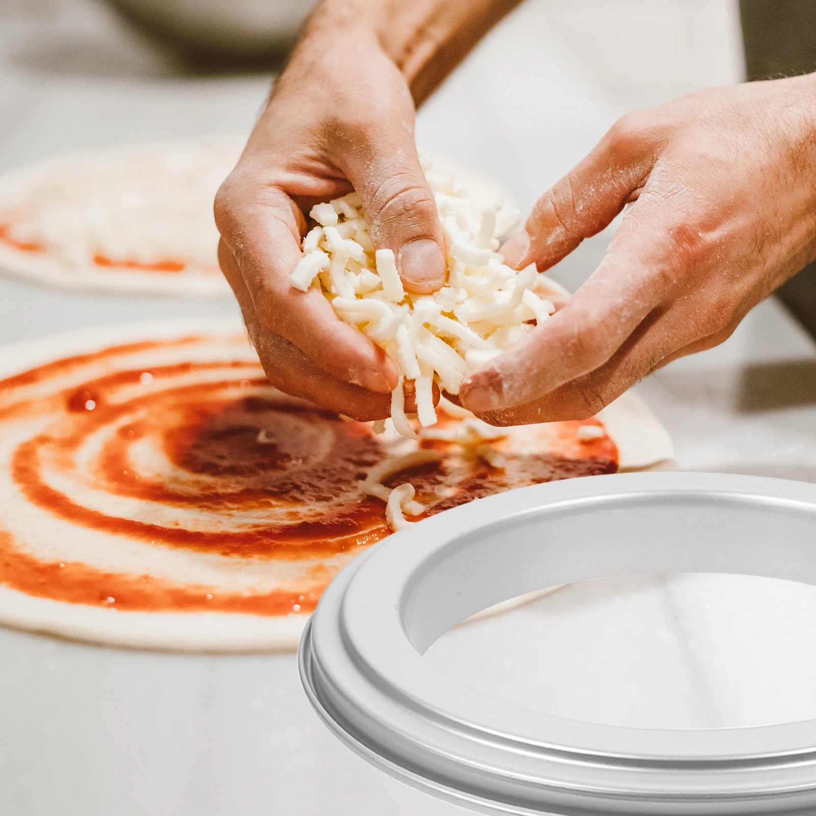Pizza Ring Aluminum Anti Rust Water Washable Home Dessert Shop Hotel Restaurant Kitchen Supply Saucer Mold Tool Baking
Pizza Ring Aluminum Anti Rust Water Washable Home Dessert Shop Hotel Restaurant Kitchen Supply Saucer Mold Tool Baking