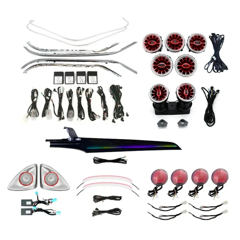 For Auto Lighting System 64 Color Ambient Light Kit LED Styling Car Interior Ambient Light For Mercedes Benz C-class W205 GLC X2
For Auto Lighting System 64 Color Ambient Light Kit LED Styling Car Interior Ambient Light For Mercedes Benz C-class W205 GLC X2