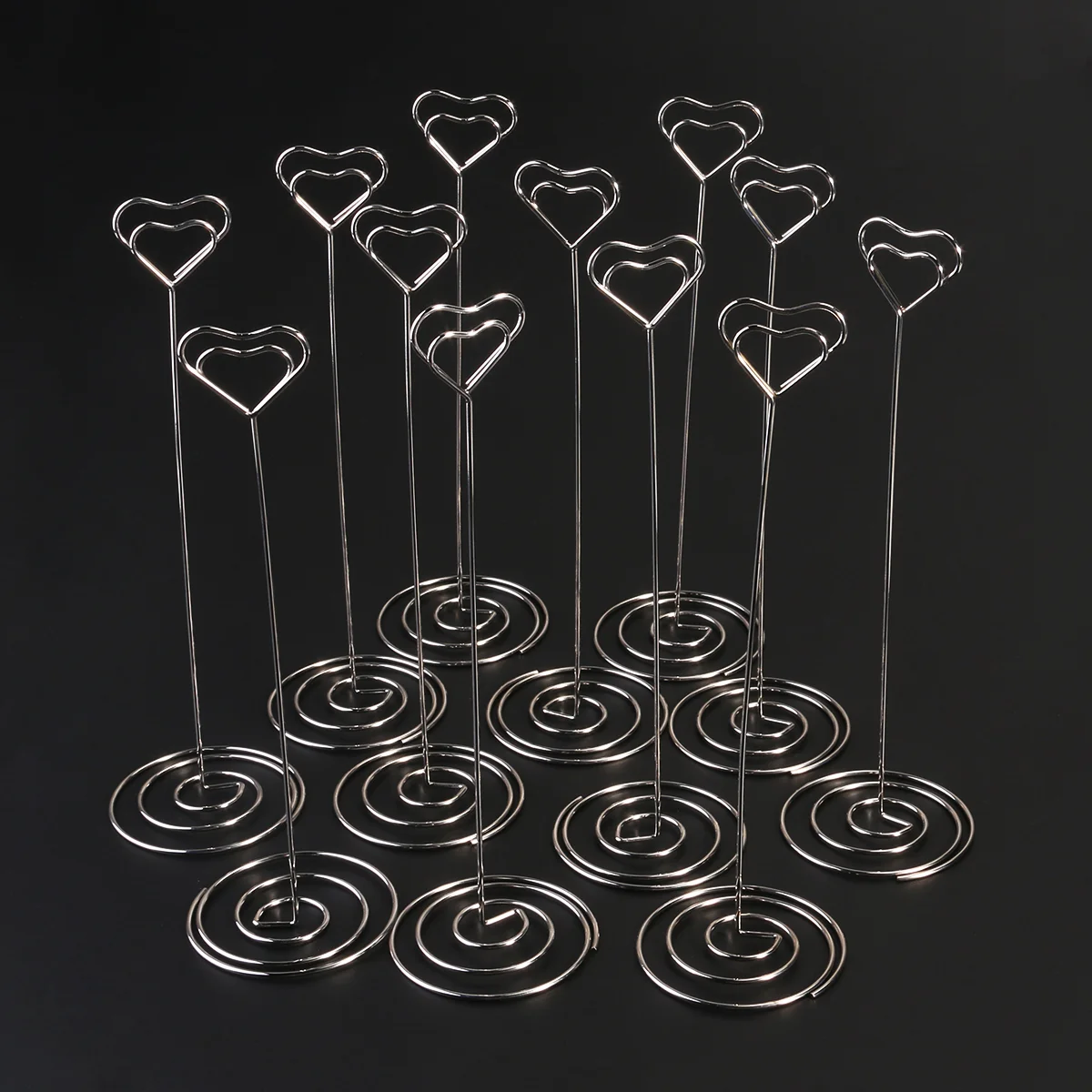 6PCS Heart Shape Memo Photo Clips Table Number Holders Name Holders Photo Stand Note Clip for Wedding Party
6PCS Heart Shape Memo Photo Clips Table Number Holders Name Holders Photo Stand Note Clip for Wedding Party