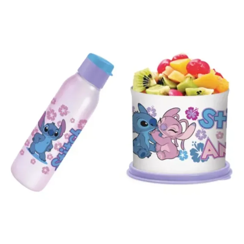 Stitch and Angela 2PZ bottle 750ml and container 600ml and organization bottle set
Stitch and Angela 2PZ bottle 750ml and container 600ml and organization bottle set